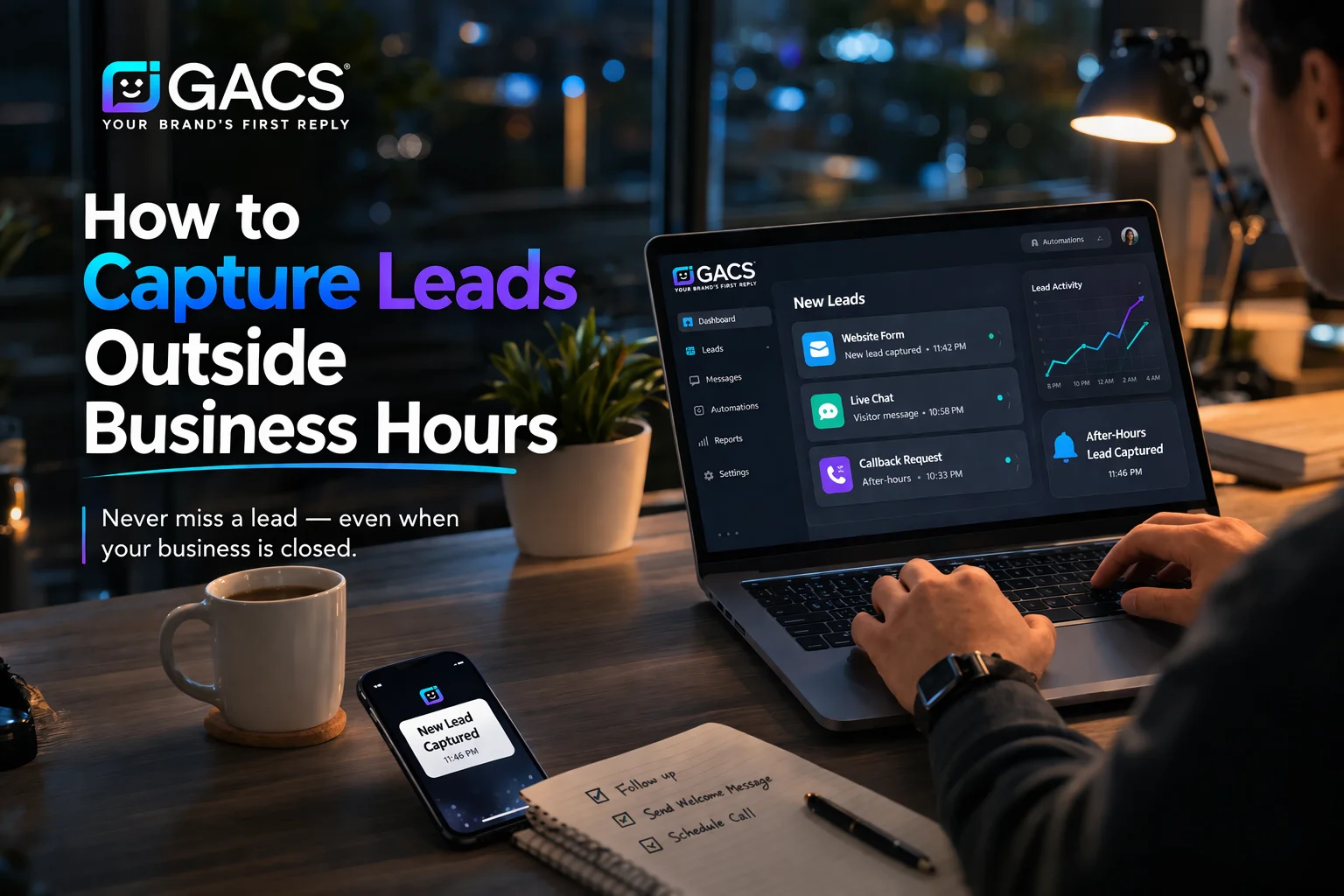How to Capture Leads Outside Business Hours